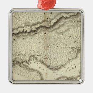 Gaspe Peninsula Metal Ornament