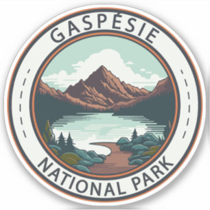 Gaspésie National Park Canada Badge
