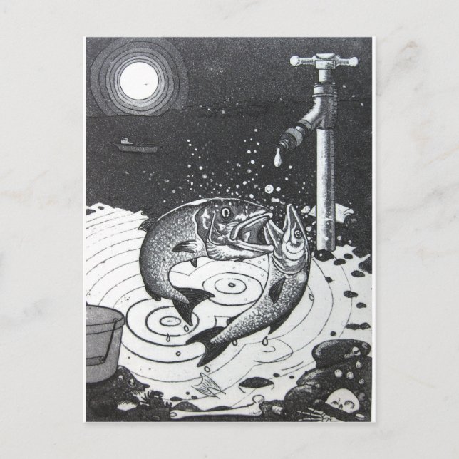 Gaspingfish Postcard (Front)