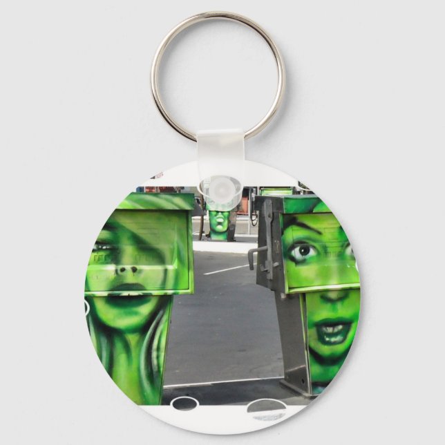 Gasps Pumps Key Ring (Front)