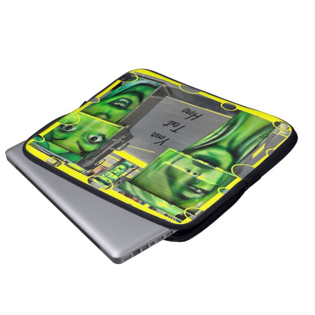 Gasps Pumps Laptop Sleeve (Front Bottom)