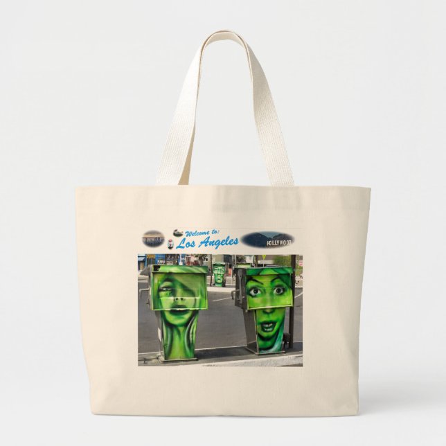 Gasps Pumps Large Tote Bag (Front)