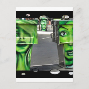 Gasps Pumps Postcard