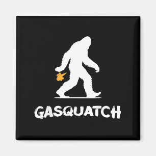 Gasquatch Hilarious Bigfoot Tooting Tee A Gy Magnet