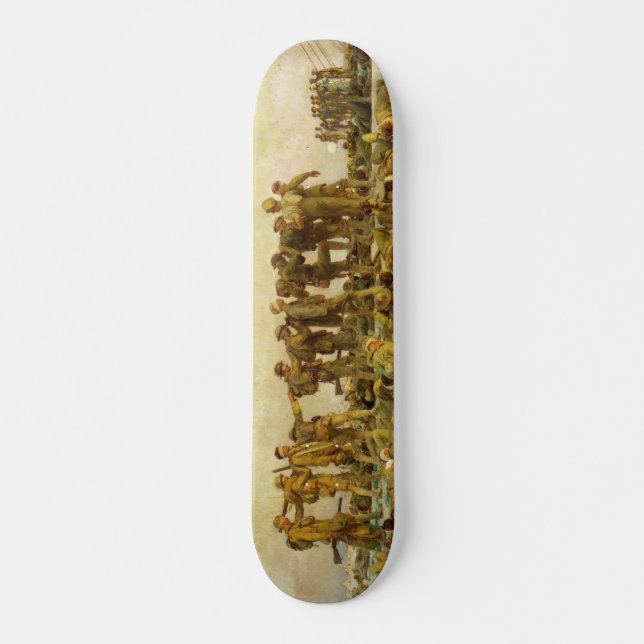 Gassed by John Singer Sargent World War I Skateboard (Front)