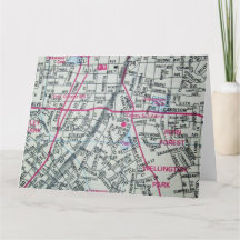 Gastonia, NC Vintage Map