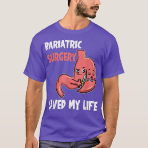Gastric Sleeve Support Motivation Losing Weight T-Shirt
