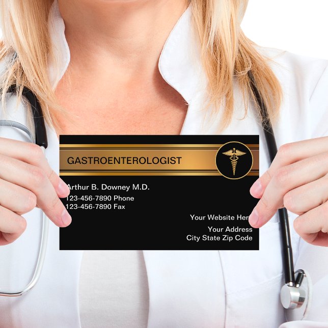 Gastroenterologist Business Cards (Creator Uploaded)