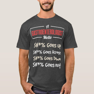 Gastroenterologist Down Gastroenterology MD T-Shirt