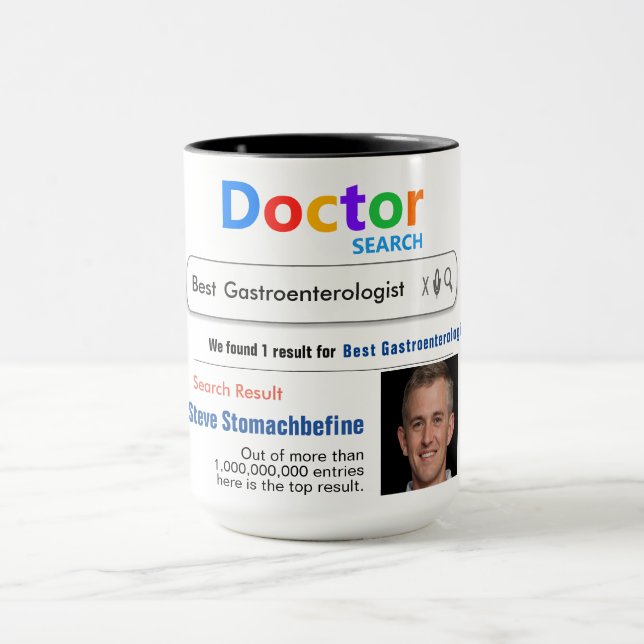 Gastroenterologist Funny Gift Mug (Center)