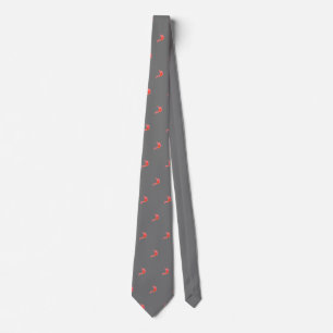 Gastroenterologist Stomach Art Grey Tie