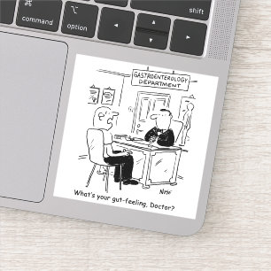 Gastroenterology Cartoon Patient in Surgery