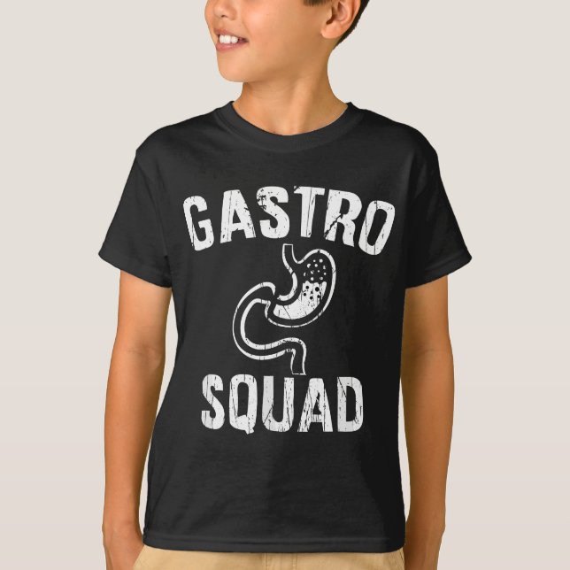 Gastroenterology Gastro Squad - Endoscopy T-Shirt (Front)