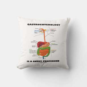 Gastroenterology Is A Gutsy Profession Cushion