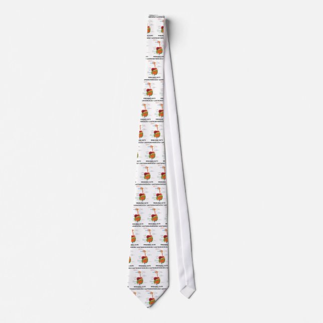 Gastroenterology Requires Guts (Digestive System) Tie (Front)