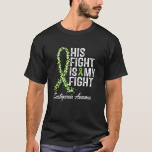 Gastroparesis Awareness His Fight Fighter Warrior T-Shirt