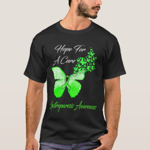 Gastroparesis Awareness Hope For A Cure Butterfly  T-Shirt
