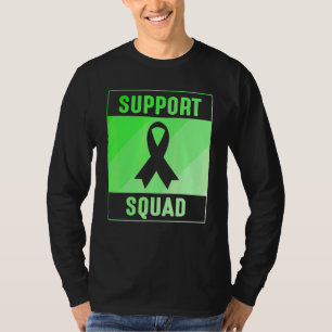 Gastroparesis Awareness Support Squad Ribbon Warri T-Shirt