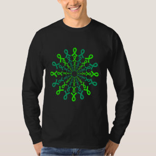 Gastroparesis Awareness Tube Support Squad Ribbon T-Shirt
