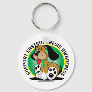 Gastroparesis Dog Key Ring