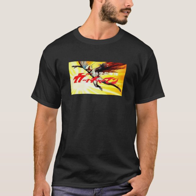 Gatchaman Title Fitted Scoop  T-Shirt (Front)