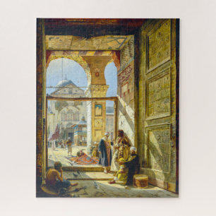 Gate Great Umayyad Mosque Damascus Bauernfeind Jigsaw Puzzle