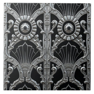 Gate of Metropolis Ceramic Tile