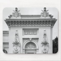 Gate of the military exhibition