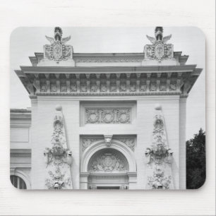 Gate of the military exhibition mouse pad