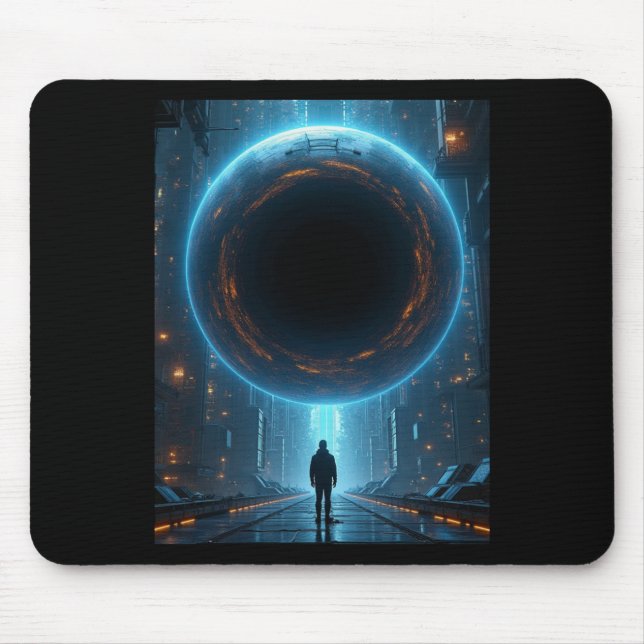 Gate To The Unknown Dimension Sticker  Mouse Pad (Front)