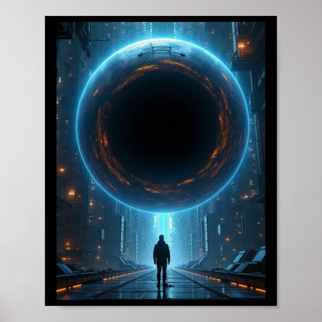 Gate To The Unknown Dimension Sticker  Poster (Front)