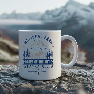 Gates of the Arctic Forest Landscape Coffee Mug