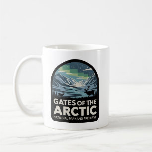 Gates of the Arctic National Park Badge Coffee Mug
