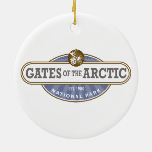 Gates of the Arctic National Park Ceramic Ornament