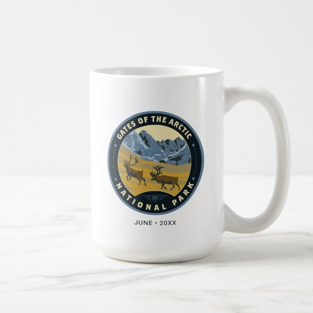 Gates of the Arctic National Park Coffee Mug (Right)
