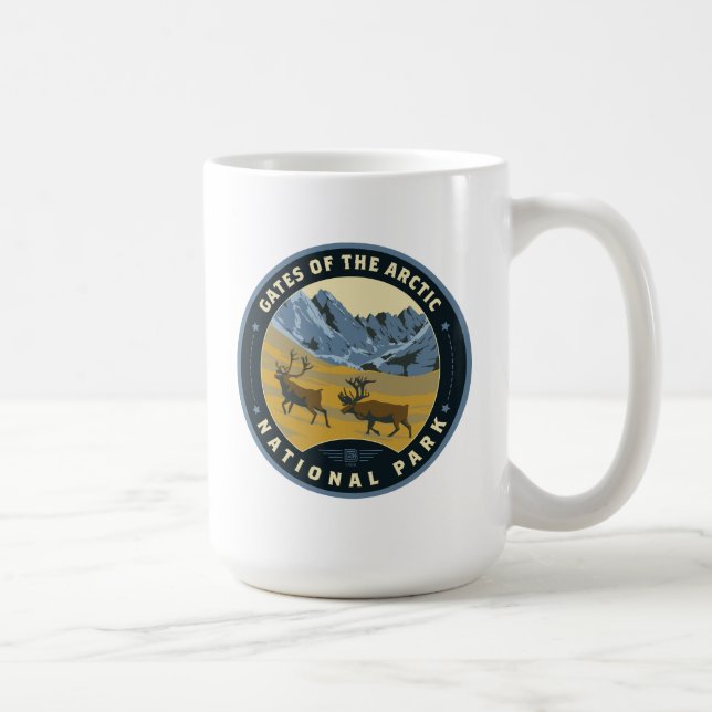 Gates of the Arctic National Park Coffee Mug (Right)