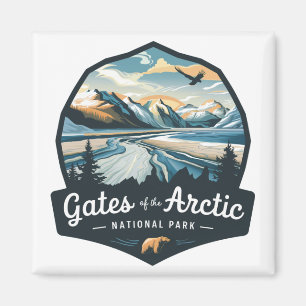 Gates Of The Arctic National Park  Magnet