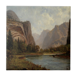 Gates of the Yosemite – Albert Bierstadt Ceramic Tile