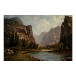 Gates of the Yosemite – Albert Bierstadt Poster