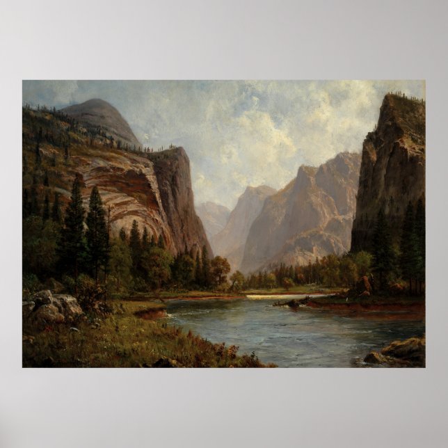 Gates of the Yosemite – Albert Bierstadt Poster (Front)