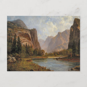 Gates of the Yosemite by Albert Bierstadt Postcard