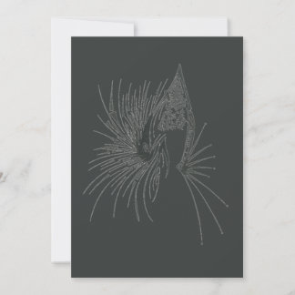 Gateway Abstract Tribal Tattoo Art Thank You Card