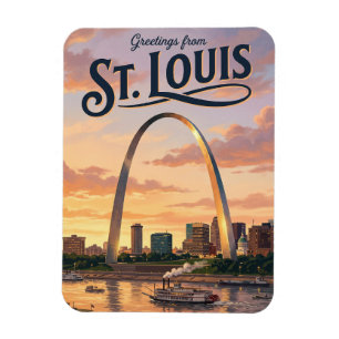Gateway Arch National Park Missouri Magnet