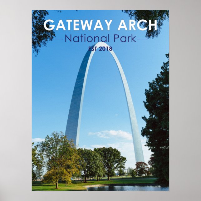 Gateway Arch National Park Missouri Poster (Front)