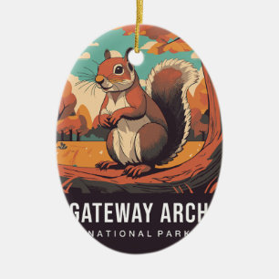 GATEWAY ARCH NATIONAL PARK ORNAMENT