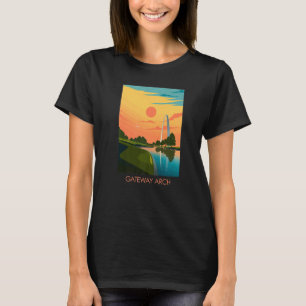 Gateway Arch National Park St Louis Missouri US T-Shirt