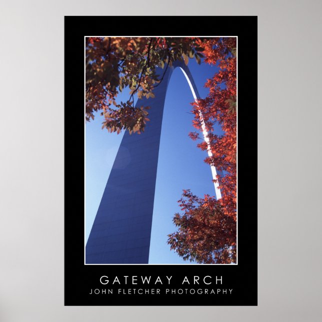 Gateway Arch Poster w/ Borders (Front)