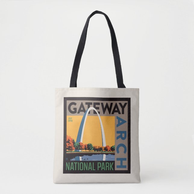 Gateway Arch | St. Louis, Missouri Tote Bag (Front)
