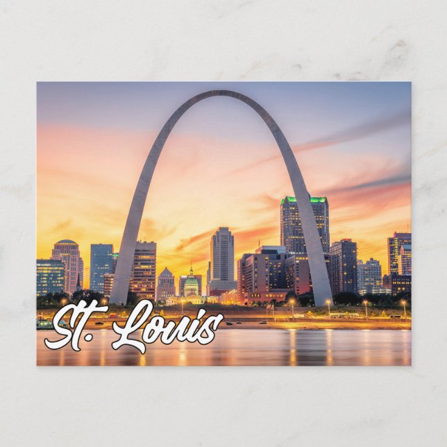Gateway Arch, St. Louis, Missouri, USA Postcard (Front)