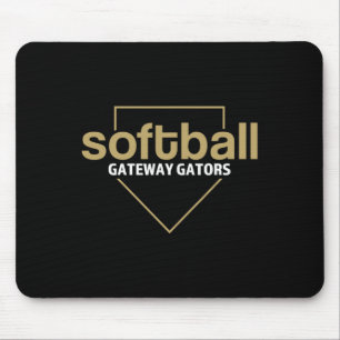 Gateway Gators Softll Home Plate  Mouse Pad